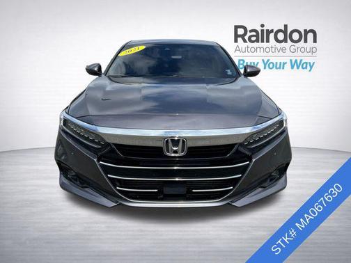 Modern Steel Metallic 2021 Honda Accord EX-L 1.5T