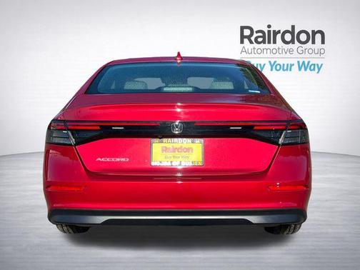 Radiant Red Metallic 2024 Honda Accord EX