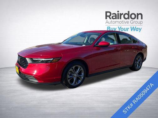 Radiant Red Metallic 2024 Honda Accord EX