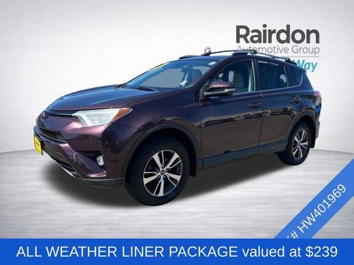 Black Currant Metallic 2017 Toyota RAV4 XLE