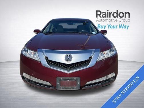 Basque Red Pearl 2009 Acura TL Technology