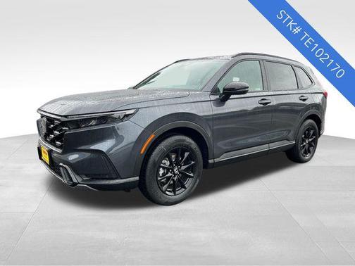 Meteorite Gray Metallic 2026 Honda CR-V Hybrid Sport-L AWD