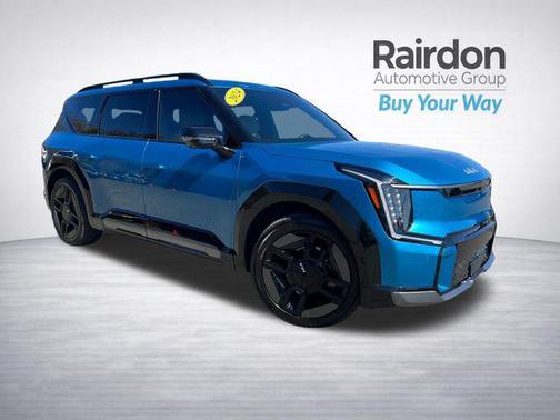 Ocean Blue 2024 Kia EV9 GT-Line