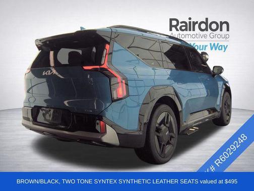 Ocean Blue 2024 Kia EV9 GT-Line