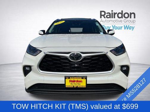 Blizzard Pearl 2021 Toyota Highlander XLE
