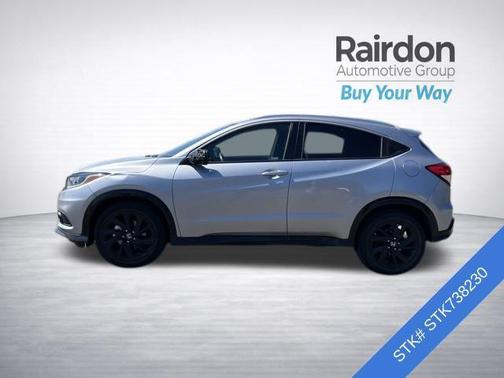 Lunar Silver Metallic 2022 Honda HR-V Sport