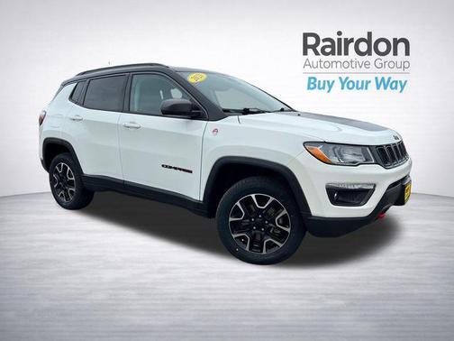 White Clearcoat 2021 Jeep Compass Trailhawk