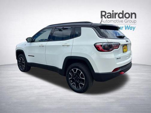 White Clearcoat 2021 Jeep Compass Trailhawk