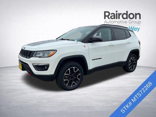 White Clearcoat 2021 Jeep Compass Trailhawk