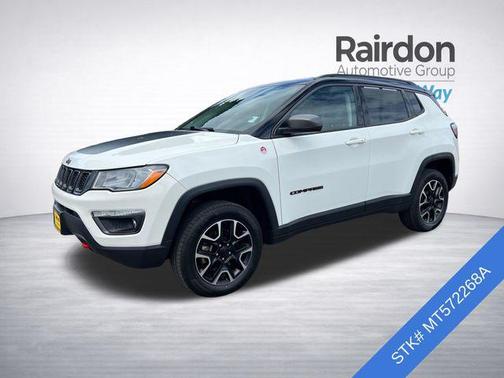 White Clearcoat 2021 Jeep Compass Trailhawk