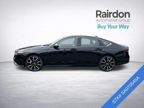 Crystal Black Pearl 2025 Honda Accord Hybrid Touring