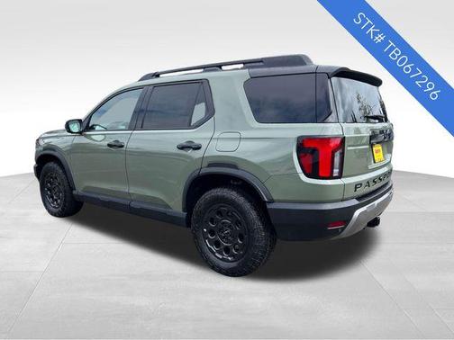 Ash Green Metallic 2026 Honda Passport AWD TrailSport Elite Blackout