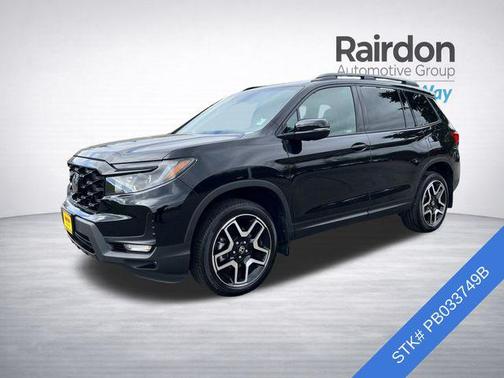 Crystal Black Pearl 2023 Honda Passport AWD Elite