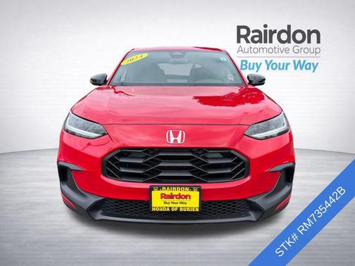 Milano Red 2024 Honda HR-V Sport