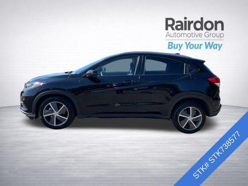 Crystal Black Pearl 2022 Honda HR-V EX