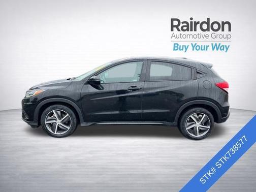 Crystal Black Pearl 2022 Honda HR-V EX