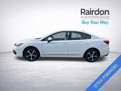 Crystal White Pearl 2023 Subaru Impreza Premium