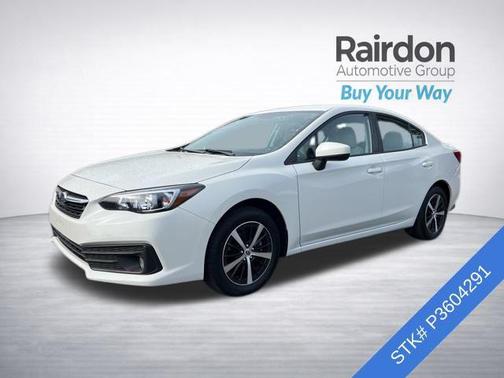 Crystal White Pearl 2023 Subaru Impreza Premium