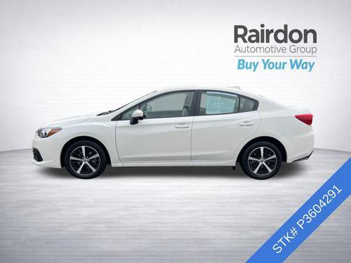 Crystal White Pearl 2023 Subaru Impreza Premium