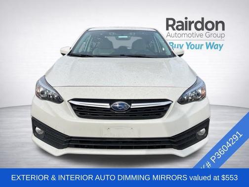 Crystal White Pearl 2023 Subaru Impreza Premium