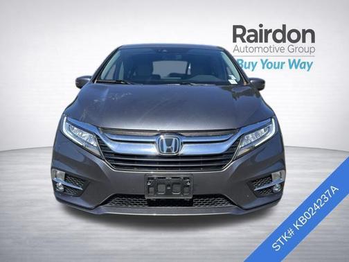 Modern Steel Metallic 2019 Honda Odyssey Elite
