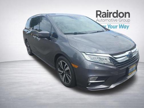 Modern Steel Metallic 2019 Honda Odyssey Elite