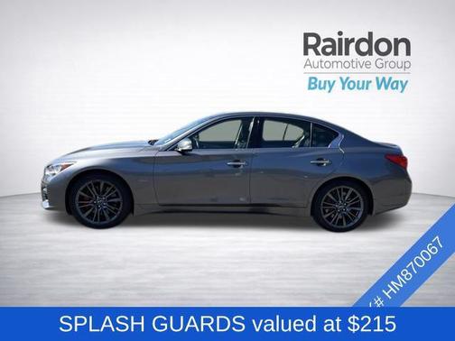 Graphite Shadow 2017 INFINITI Q50 3.0t RED SPORT 400