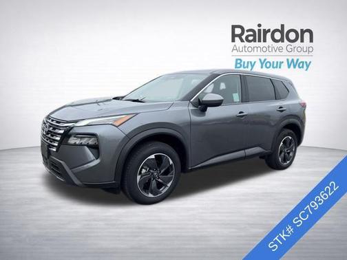 Gun Metallic 2025 Nissan Rogue SV