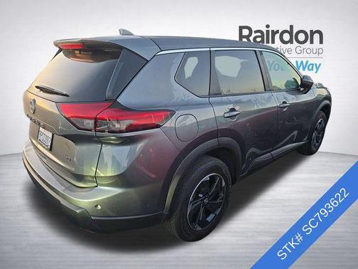 Gun Metallic 2025 Nissan Rogue SV