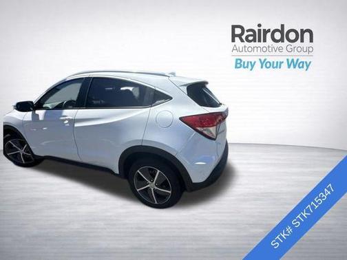 Platinum White Pearl 2021 Honda HR-V EX-L