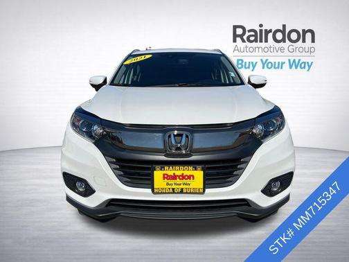 Platinum White Pearl 2021 Honda HR-V EX-L