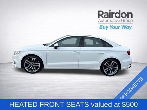 Ibis White 2017 Audi A3 2.0T Premium