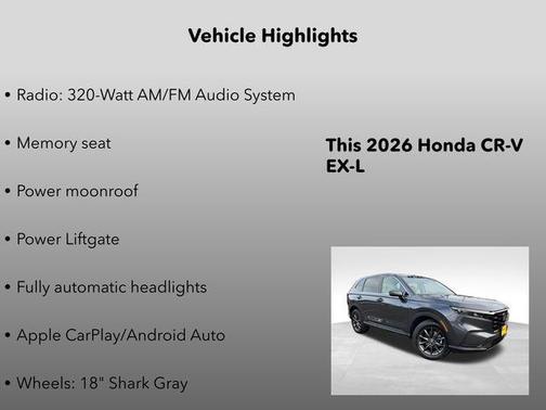 2026 Honda CR-V EX-L AWD