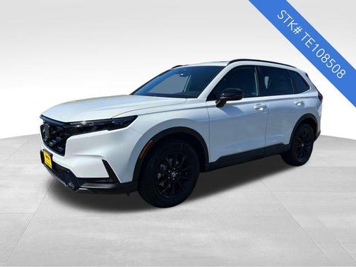 Platinum White Pearl 2026 Honda CR-V Hybrid Sport-L AWD