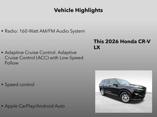 2026 Honda CR-V LX AWD