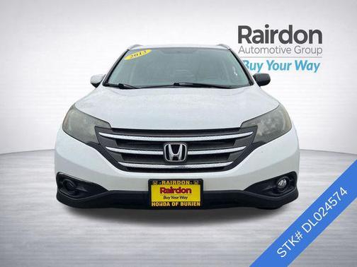 White Diamond Pearl 2013 Honda CR-V EX-L