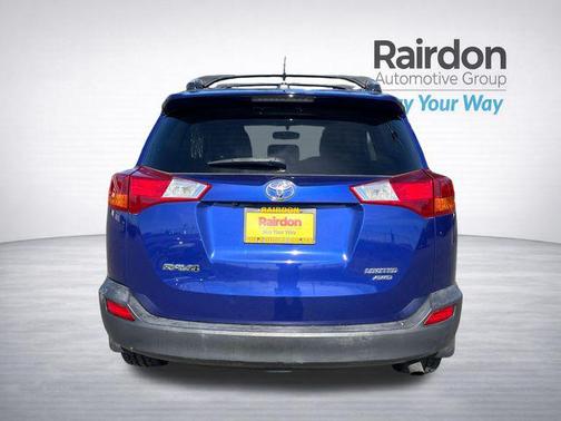 Blue Crush Metallic 2015 Toyota RAV4 Limited