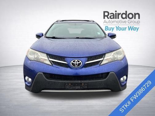 Blue Crush Metallic 2015 Toyota RAV4 Limited