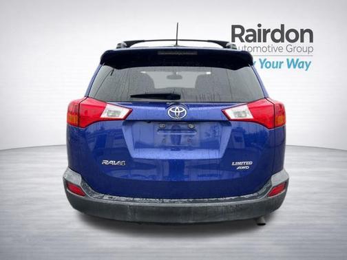 Blue Crush Metallic 2015 Toyota RAV4 Limited