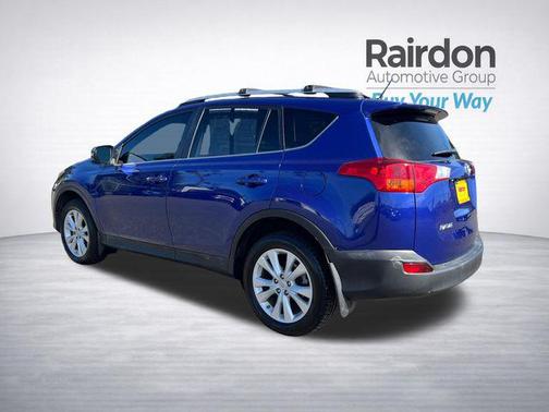 Blue Crush Metallic 2015 Toyota RAV4 Limited