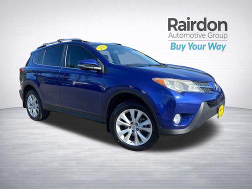 Blue Crush Metallic 2015 Toyota RAV4 Limited