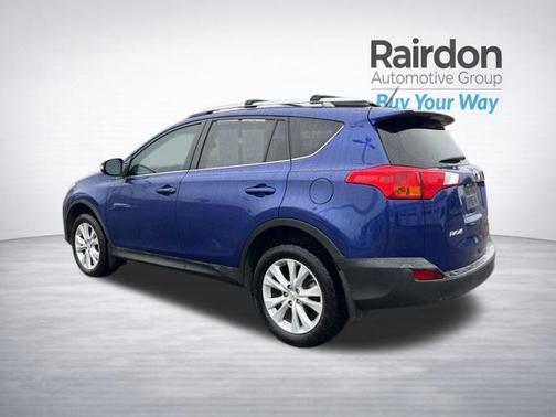 Blue Crush Metallic 2015 Toyota RAV4 Limited