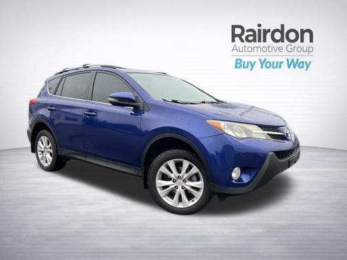 Blue Crush Metallic 2015 Toyota RAV4 Limited