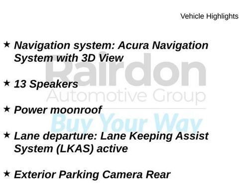 2023 Acura TLX Technology