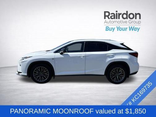 Ultra White 2019 Lexus RX 350 F Sport