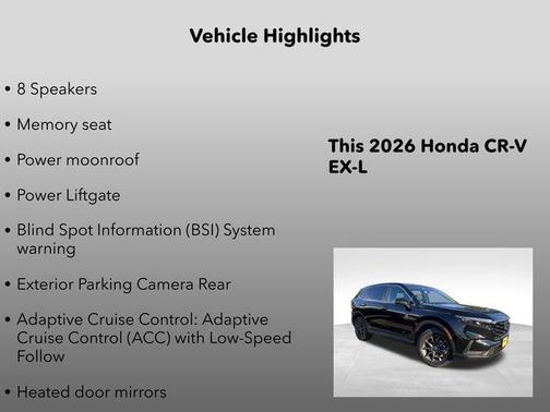2026 Honda CR-V EX-L AWD