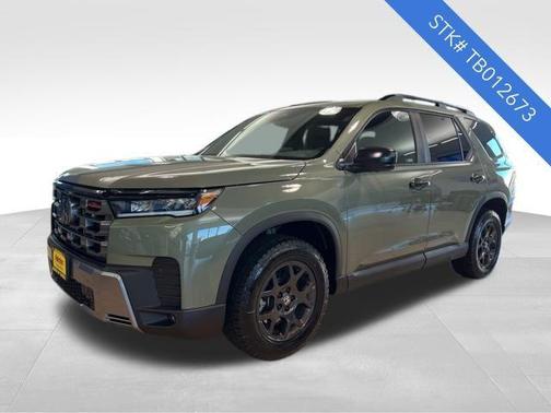 Green Metallic 2026 Honda Pilot TrailSport