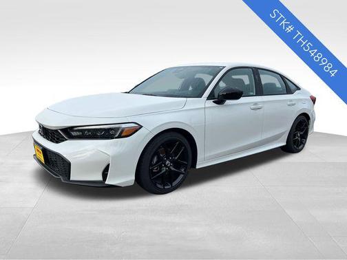 Platinum White 2026 Honda Civic Sport