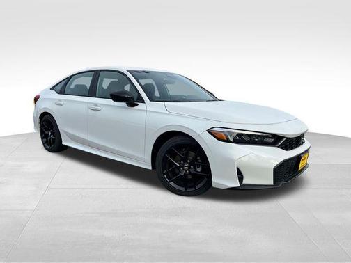 Platinum White 2026 Honda Civic Sport