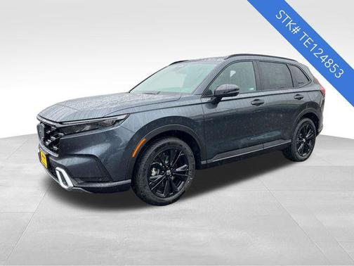 Gray Metallic 2026 Honda CR-V Hybrid Sport Touring AWD